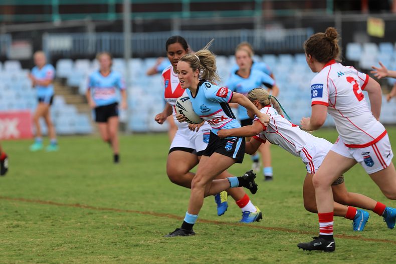 2022 Tarsha Gale Cup – Rnd 1 – Sharks v Dragons