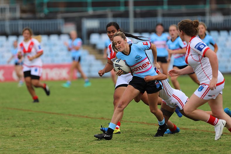 2022 Tarsha Gale Cup – Rnd 1 – Sharks v Dragons