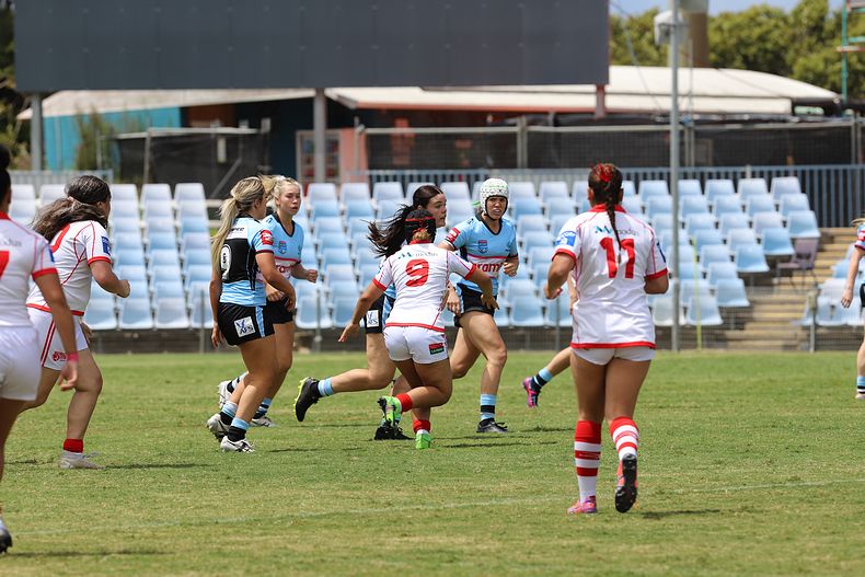 2022 Tarsha Gale Cup – Rnd 1 – Sharks v Dragons