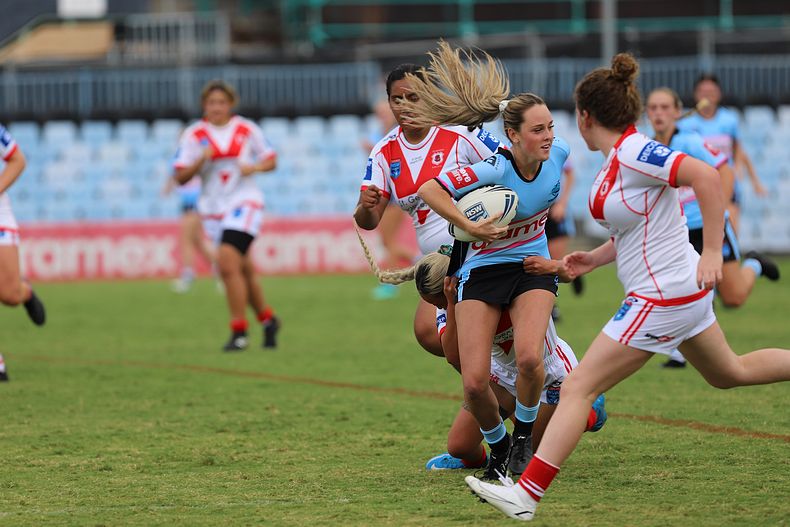 2022 Tarsha Gale Cup – Rnd 1 – Sharks v Dragons