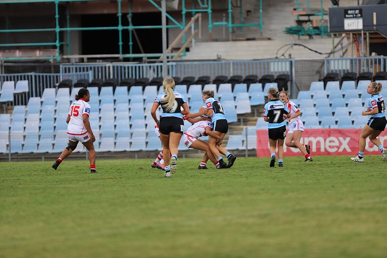 2022 Tarsha Gale Cup – Rnd 1 – Sharks v Dragons