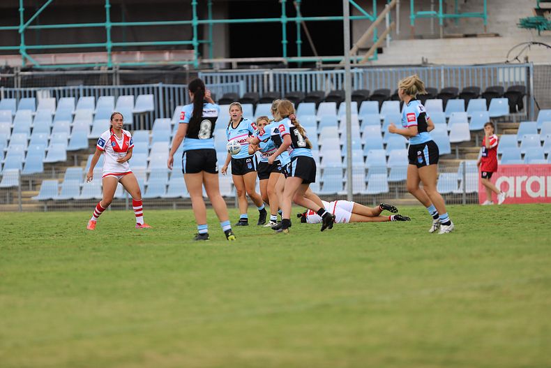 2022 Tarsha Gale Cup – Rnd 1 – Sharks v Dragons