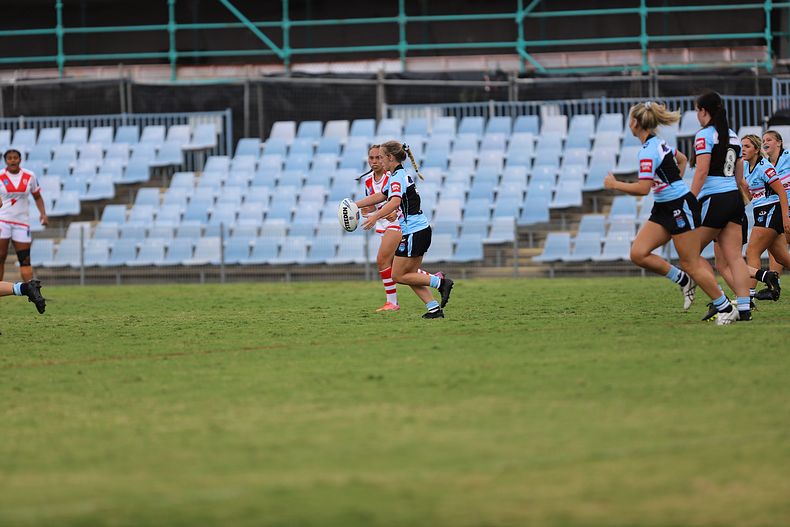 2022 Tarsha Gale Cup – Rnd 1 – Sharks v Dragons
