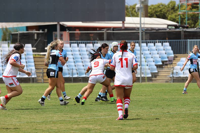 2022 Tarsha Gale Cup – Rnd 1 – Sharks v Dragons