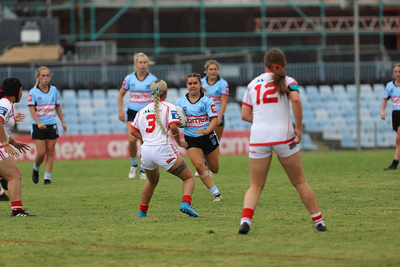 2022 Tarsha Gale Cup – Rnd 1 – Sharks v Dragons