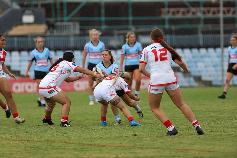 2022 Tarsha Gale Cup – Rnd 1 – Sharks v Dragons