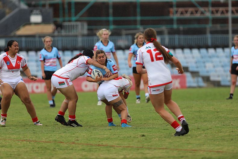 2022 Tarsha Gale Cup – Rnd 1 – Sharks v Dragons