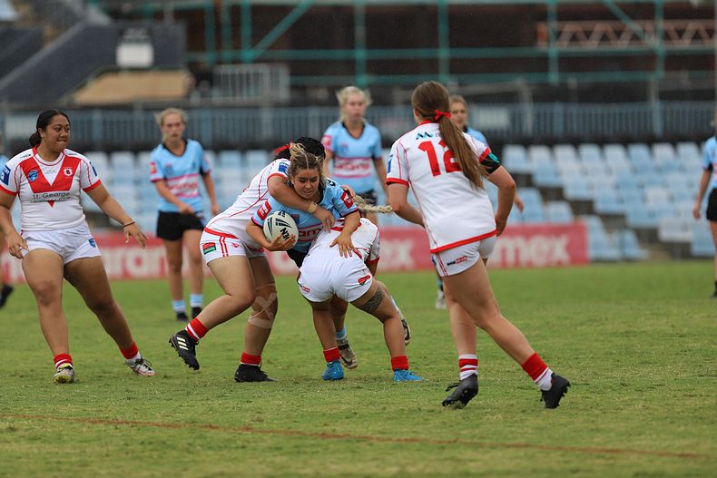 2022 Tarsha Gale Cup – Rnd 1 – Sharks v Dragons