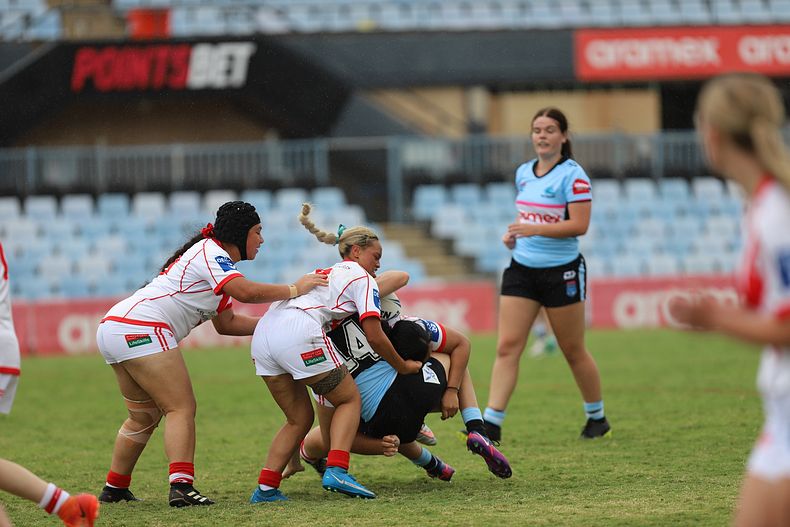 2022 Tarsha Gale Cup – Rnd 1 – Sharks v Dragons