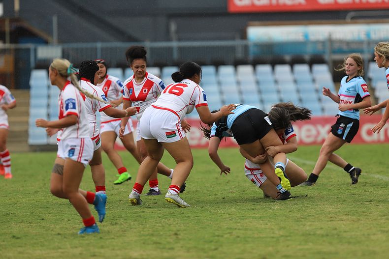 2022 Tarsha Gale Cup – Rnd 1 – Sharks v Dragons