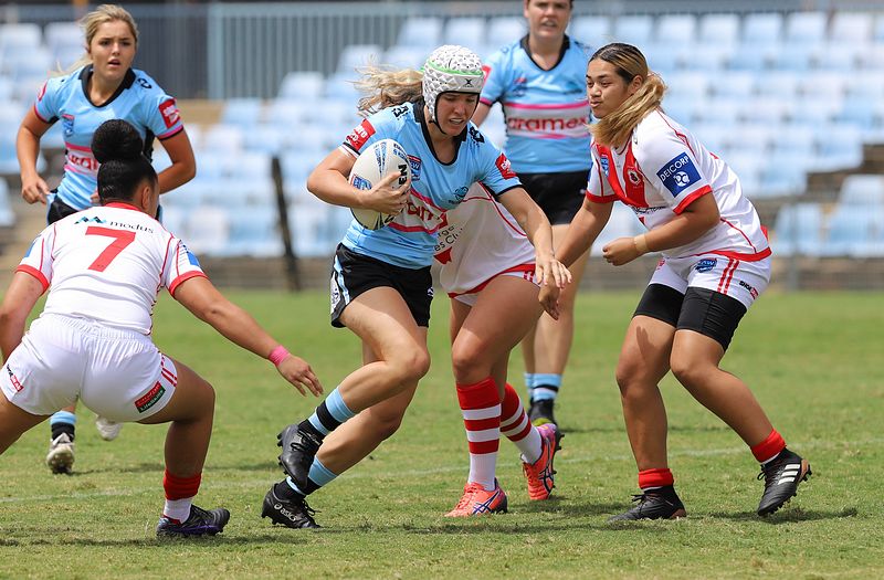 2022 Tarsha Gale Cup – Rnd 1 – Sharks v Dragons
