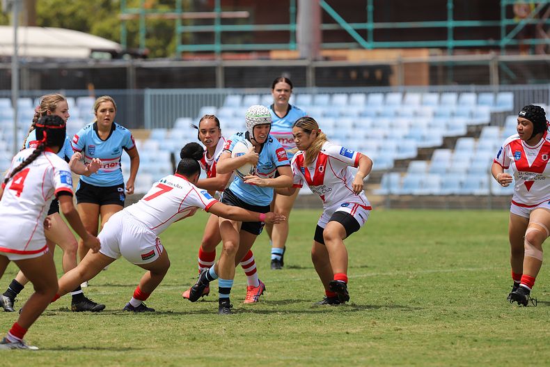 2022 Tarsha Gale Cup – Rnd 1 – Sharks v Dragons