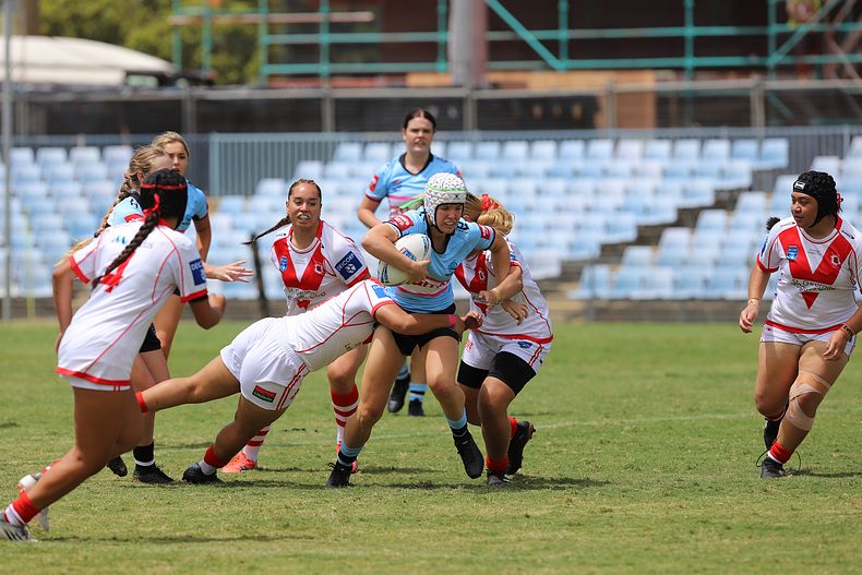 2022 Tarsha Gale Cup – Rnd 1 – Sharks v Dragons