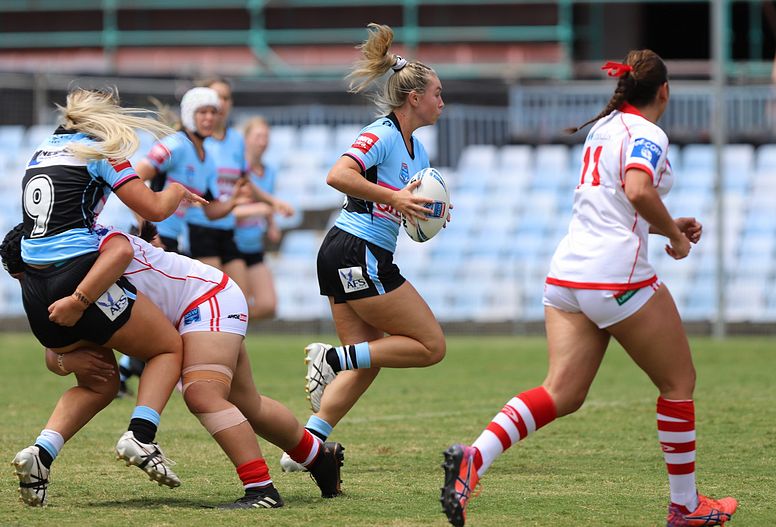 2022 Tarsha Gale Cup – Rnd 1 – Sharks v Dragons