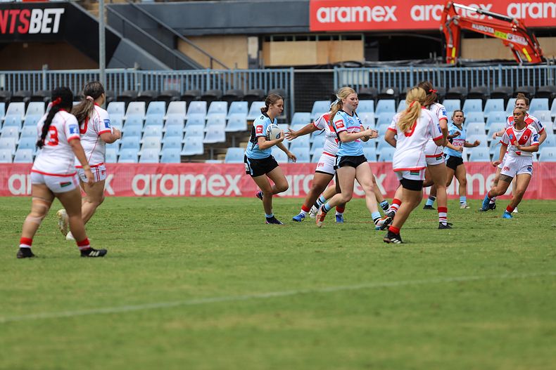 2022 Tarsha Gale Cup – Rnd 1 – Sharks v Dragons