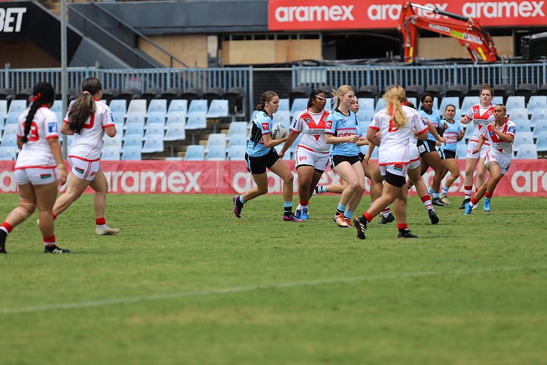 2022 Tarsha Gale Cup – Rnd 1 – Sharks v Dragons