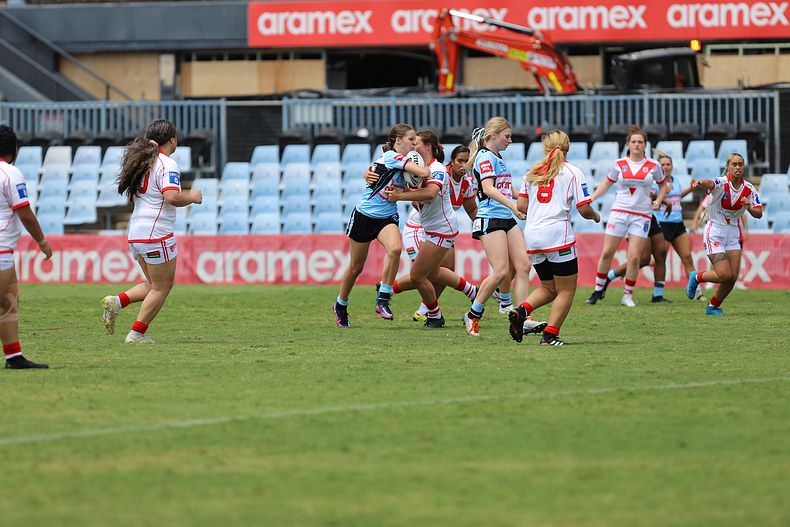 2022 Tarsha Gale Cup – Rnd 1 – Sharks v Dragons