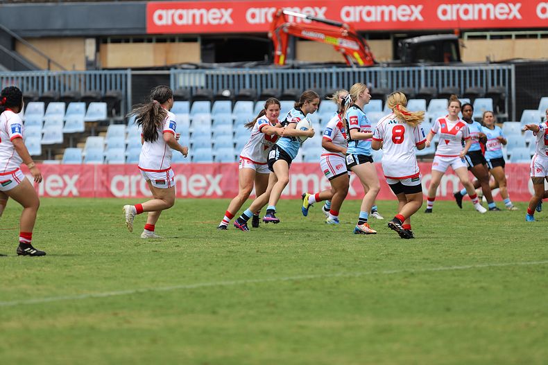 2022 Tarsha Gale Cup – Rnd 1 – Sharks v Dragons