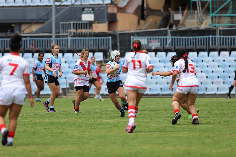 2022 Tarsha Gale Cup – Rnd 1 – Sharks v Dragons