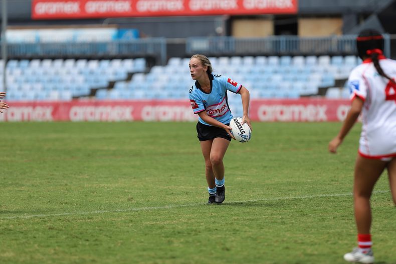 2022 Tarsha Gale Cup – Rnd 1 – Sharks v Dragons