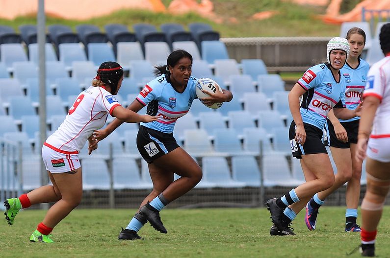 2022 Tarsha Gale Cup – Rnd 1 – Sharks v Dragons