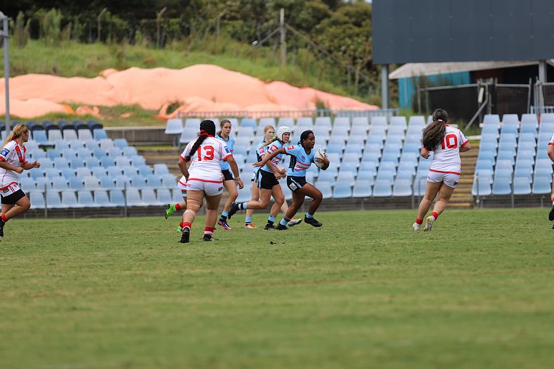2022 Tarsha Gale Cup – Rnd 1 – Sharks v Dragons