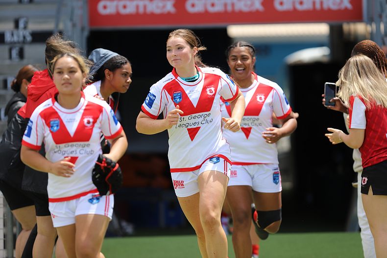 2022 Tarsha Gale Cup – Rnd 1 – Sharks v Dragons