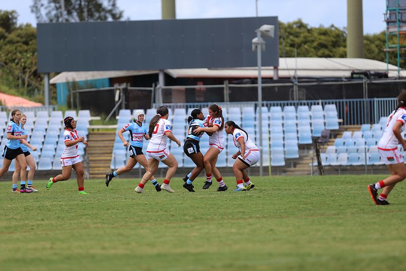 2022 Tarsha Gale Cup – Rnd 1 – Sharks v Dragons