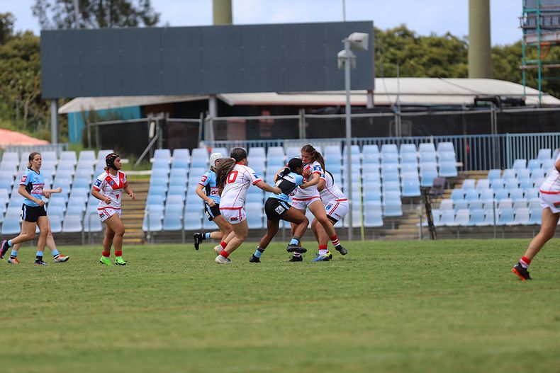 2022 Tarsha Gale Cup – Rnd 1 – Sharks v Dragons