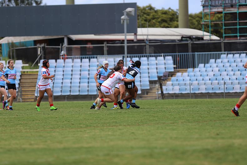 2022 Tarsha Gale Cup – Rnd 1 – Sharks v Dragons