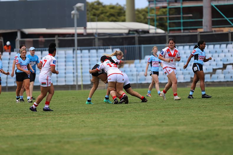 2022 Tarsha Gale Cup – Rnd 1 – Sharks v Dragons