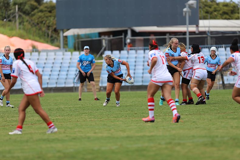 2022 Tarsha Gale Cup – Rnd 1 – Sharks v Dragons