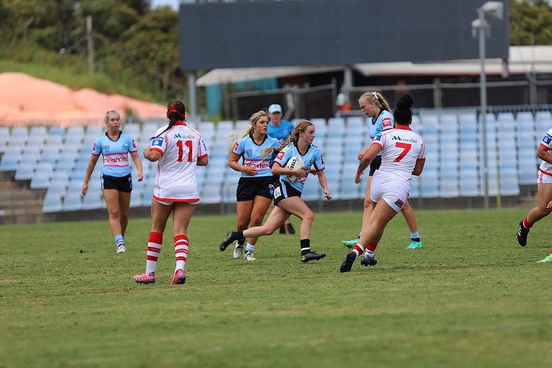 2022 Tarsha Gale Cup – Rnd 1 – Sharks v Dragons