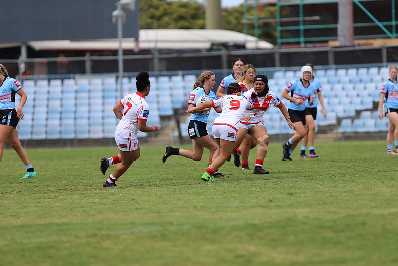 2022 Tarsha Gale Cup – Rnd 1 – Sharks v Dragons