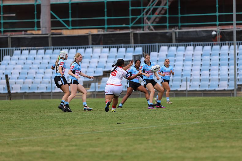 2022 Tarsha Gale Cup – Rnd 1 – Sharks v Dragons