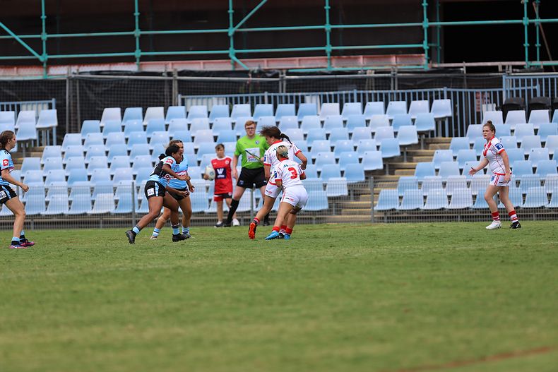 2022 Tarsha Gale Cup – Rnd 1 – Sharks v Dragons