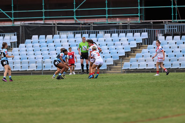 2022 Tarsha Gale Cup – Rnd 1 – Sharks v Dragons