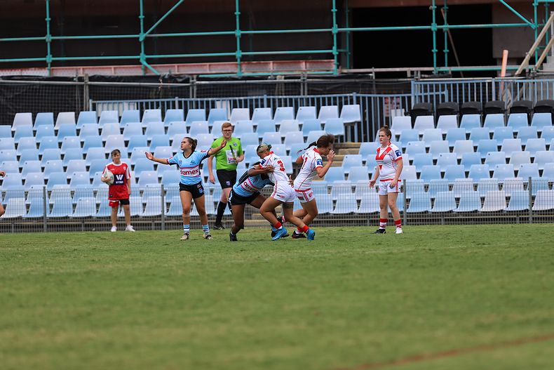 2022 Tarsha Gale Cup – Rnd 1 – Sharks v Dragons