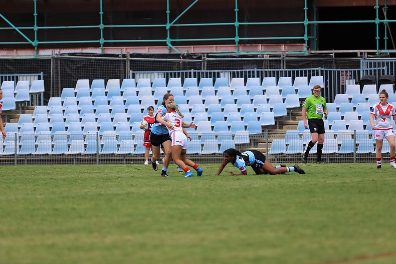 2022 Tarsha Gale Cup – Rnd 1 – Sharks v Dragons