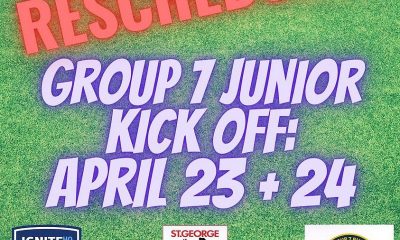 Group 7 Junior start Rescheduled