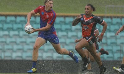 Miles Martin playing in the wet in last weeks SG Ball Cup (Photo : Bryden Sharp / bsphotos.com.au)