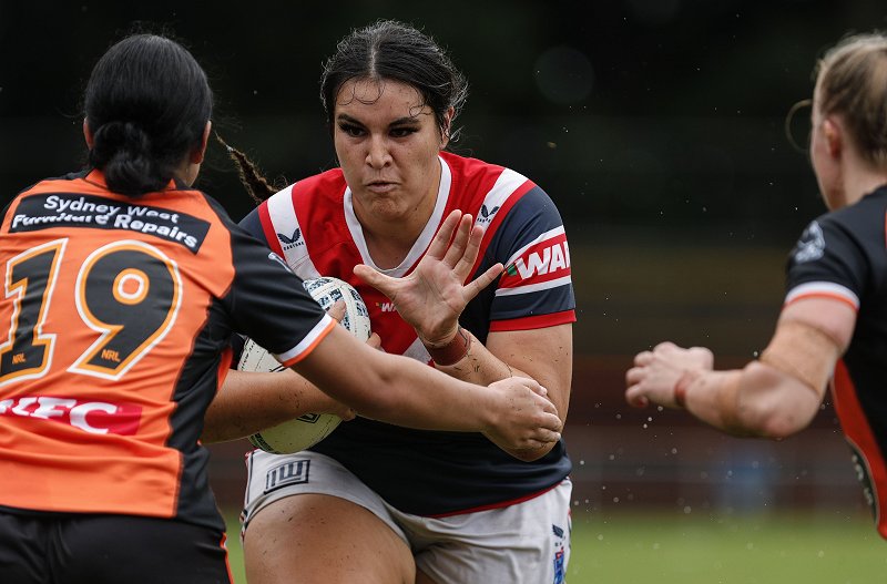 Mily Lipo in action in last weeks Tarsha Gale Cup (Photo : Bryden Sharp (bsphotos.com.au)