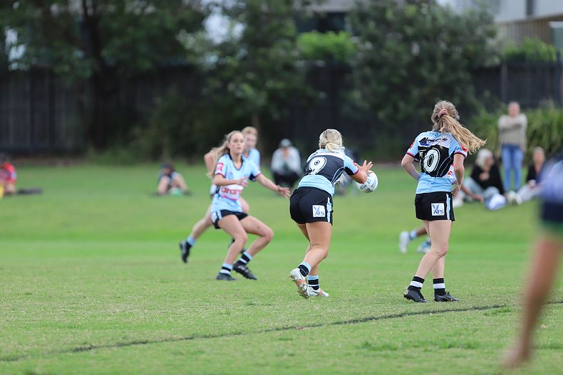 Tarsha Gale Cup Rnd 7 SHARKS v RAIDERS