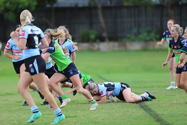 Tarsha Gale Cup Rnd 7 SHARKS v RAIDERS
