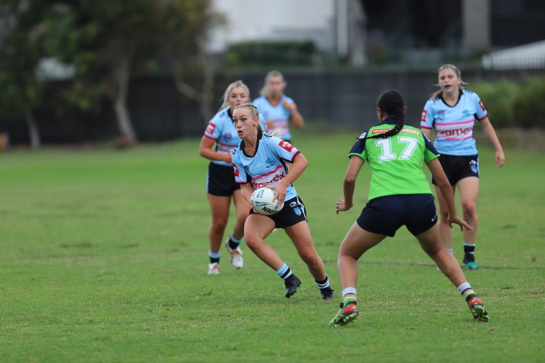 Tarsha Gale Cup Rnd 7 SHARKS v RAIDERS