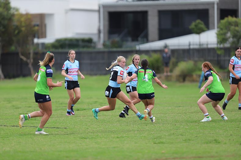 Tarsha Gale Cup Rnd 7 SHARKS v RAIDERS