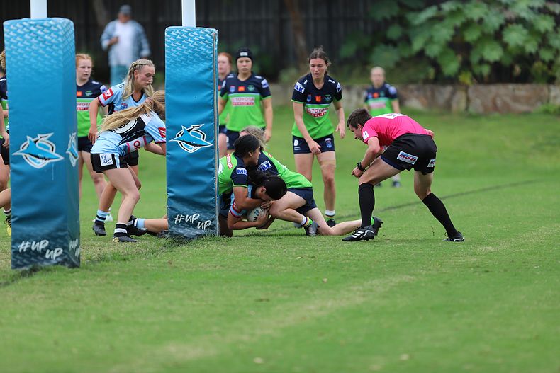 Tarsha Gale Cup Rnd 7 SHARKS v RAIDERS