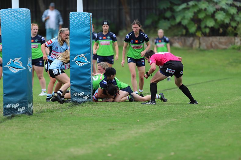 Tarsha Gale Cup Rnd 7 SHARKS v RAIDERS