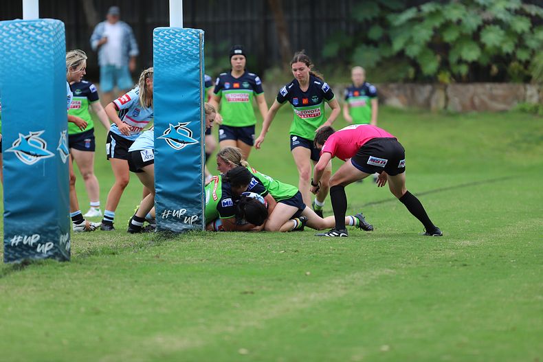 Tarsha Gale Cup Rnd 7 SHARKS v RAIDERS