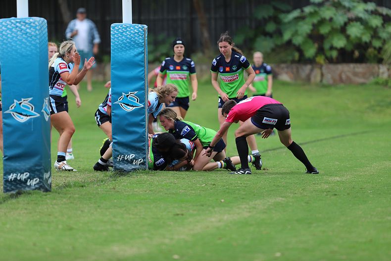 Tarsha Gale Cup Rnd 7 SHARKS v RAIDERS
